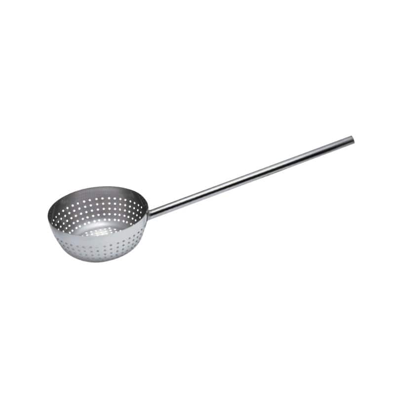 スギコ産業 18-8 共柄穴明ひしゃく ハンドル全周溶接 φ240 柄600mm SA1510-SH-660P-600 1個(ご注文単位1個)【直送品】