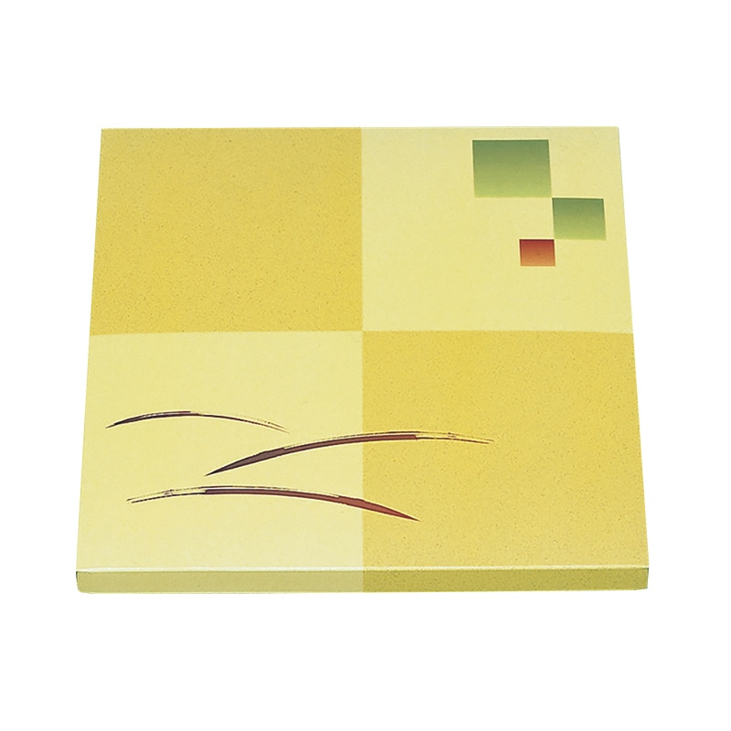 北原産業 紙ボックス弁当容器　70-70　中仕切付き 山吹／C-2黒カルプセット  25セット/袋（ご注文単位4袋）【直送品】