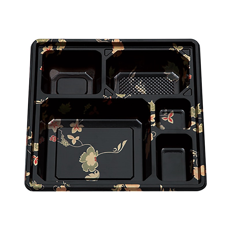 北原産業 紙ボックス二段弁当容器 70-70 深玄 睦月/はなふさセット SNG-270 25セット/包(ご注文単位2包)【直送品】