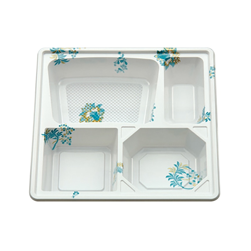 北原産業 紙ボックス二段弁当容器　70-70　深玄 睦月／八重山セット SNG-270 25セット/包（ご注文単位2包）【直送品】