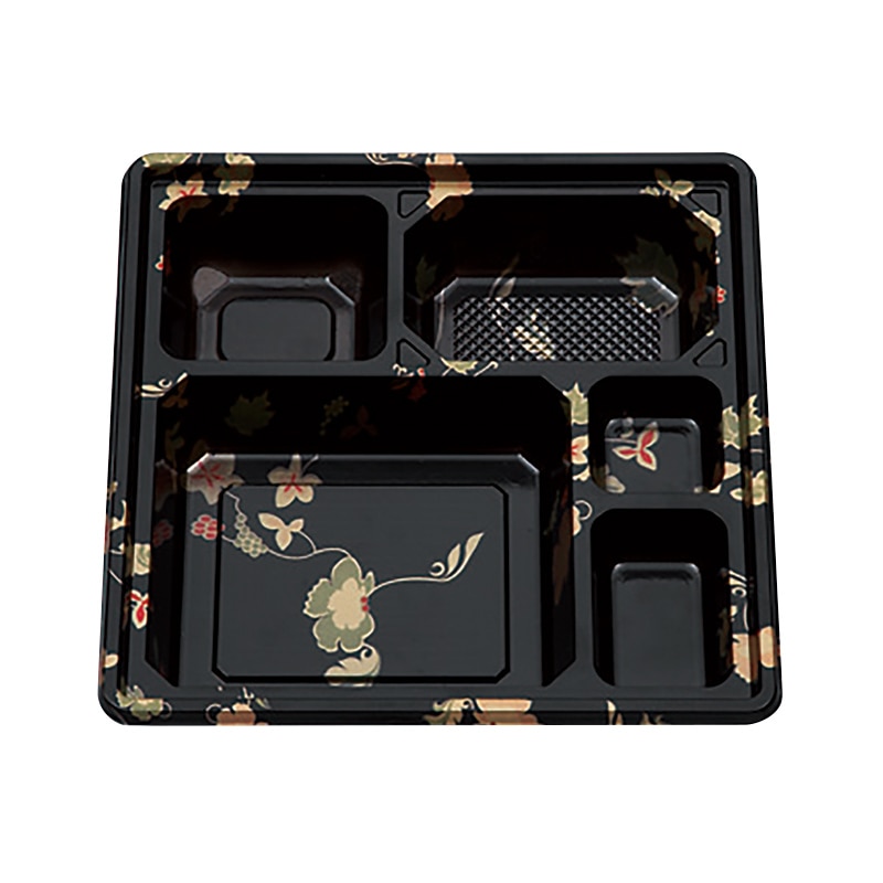 北原産業 紙ボックス二段弁当容器 70-70 泰光 睦月/はなふさセット TAI-270 25セット/包(ご注文単位2包)【直送品】