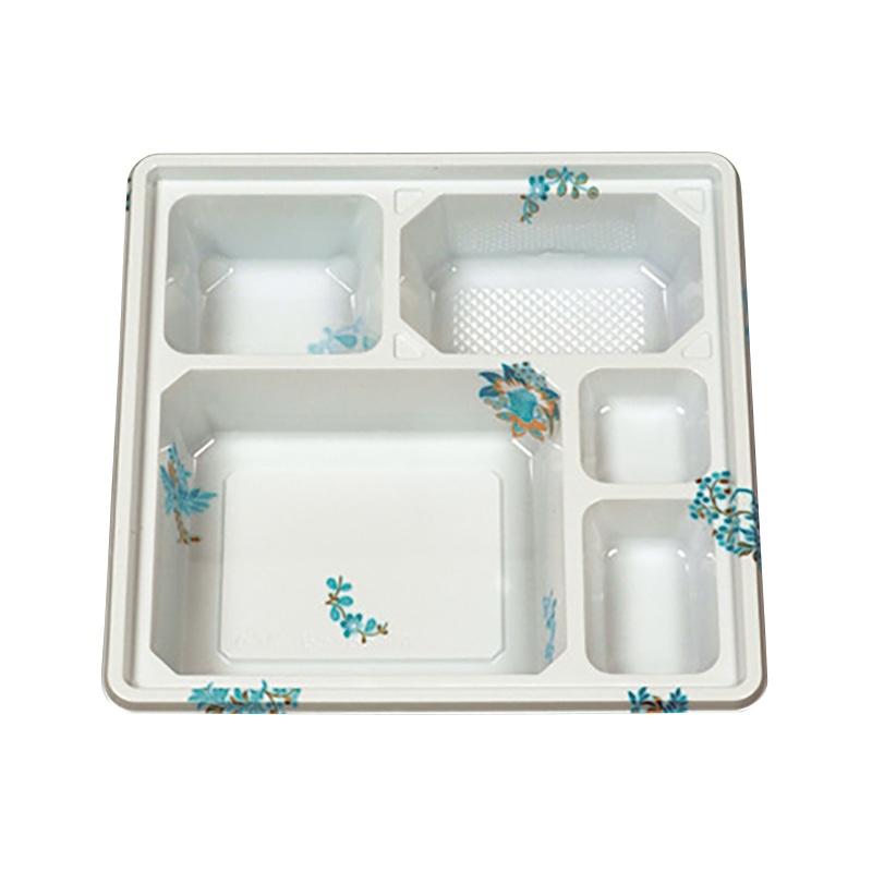 北原産業 紙ボックス二段弁当容器 70-70 泰光 睦月/八重山セット TAI-270 25セット/包(ご注文単位2包)【直送品】