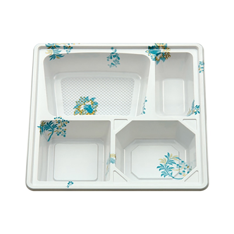 北原産業 紙ボックス二段弁当容器 70-70 道参 睦月/八重山セット DOU-270 25セット/包(ご注文単位2包)【直送品】