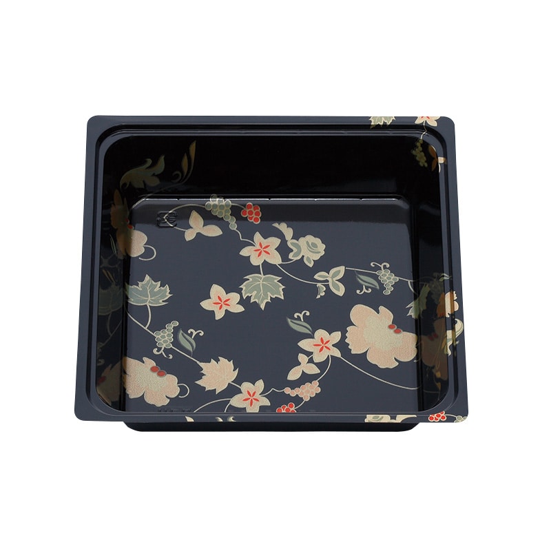 北原産業 紙ボックス二段弁当容器 55-55 こと弁 竹 如月/はなふさセット KOTT-55 25セット/包(ご注文単位4包)【直送品】