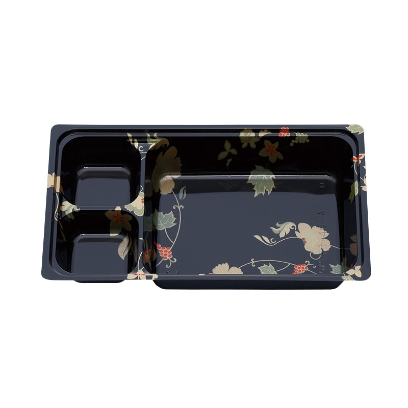 北原産業 紙ボックス二段弁当容器 65-40 こと弁 竹 睦月/はなふさセット KOTT-65 25セット/包(ご注文単位6包)【直送品】