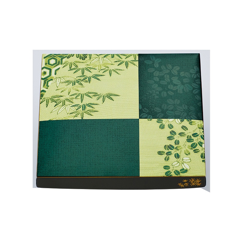 北原産業 紙ボックス二段弁当容器　55-55　こと弁 萌芽　如月／はなふさセット KOTH-55 25セット/包（ご注文単位4包）【直送品】