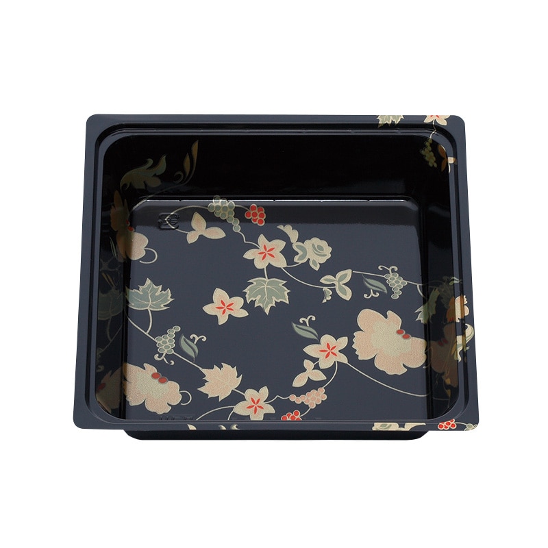 北原産業 紙ボックス二段弁当容器 55-55 こと弁 萌芽 如月/はなふさセット KOTH-55 25セット/包(ご注文単位4包)【直送品】