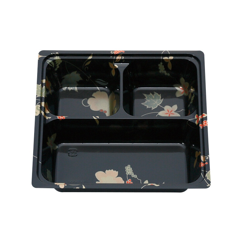 北原産業 紙ボックス二段弁当容器 55-55 こと弁 萌芽 睦月/はなふさセット KOTH-55 25セット/包(ご注文単位4包)【直送品】