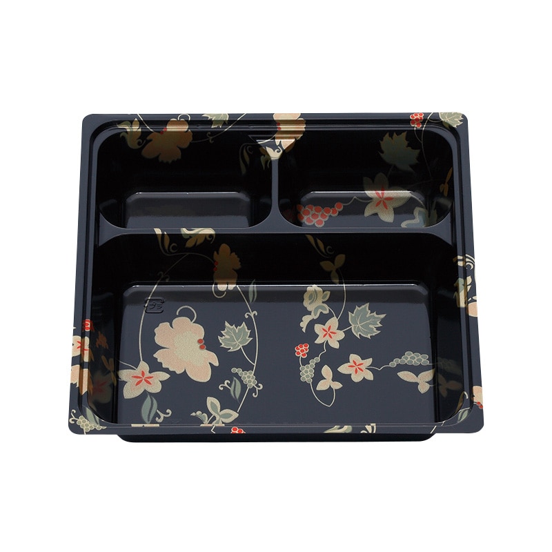 北原産業 紙ボックス二段弁当容器 55-55 こと弁 十六夜 如月/はなふさセット KOTI-55 25セット/包(ご注文単位4包)【直送品】