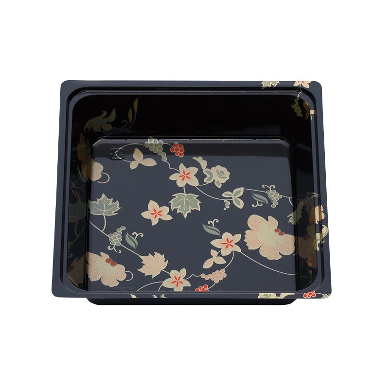 北原産業 紙ボックス二段弁当容器 55-55 こと弁 十六夜 如月/はなふさセット KOTI-55 25セット/包(ご注文単位4包)【直送品】