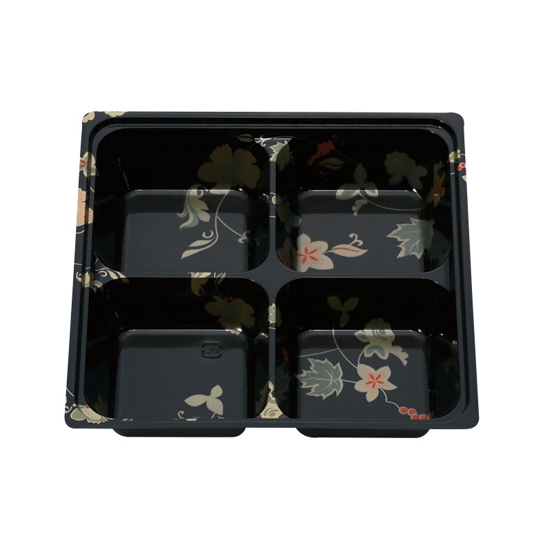 北原産業 紙ボックス二段弁当容器 55-55 こと弁 十六夜 睦月/はなふさセット KOTI-55 25セット/包(ご注文単位4包)【直送品】