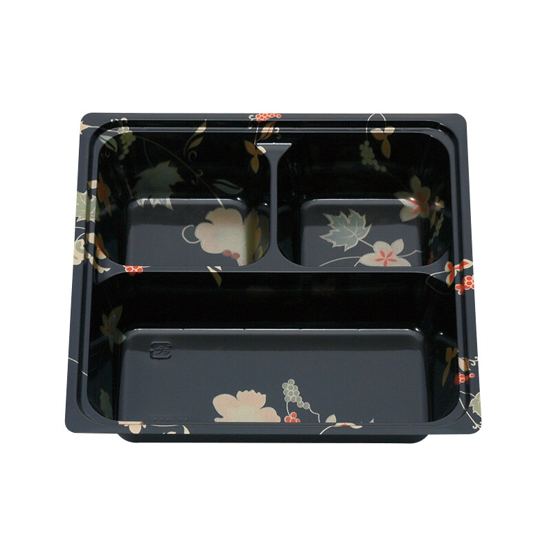 北原産業 紙ボックス二段弁当容器 55-55 こと弁 十六夜 睦月/はなふさセット KOTI-55 25セット/包(ご注文単位4包)【直送品】