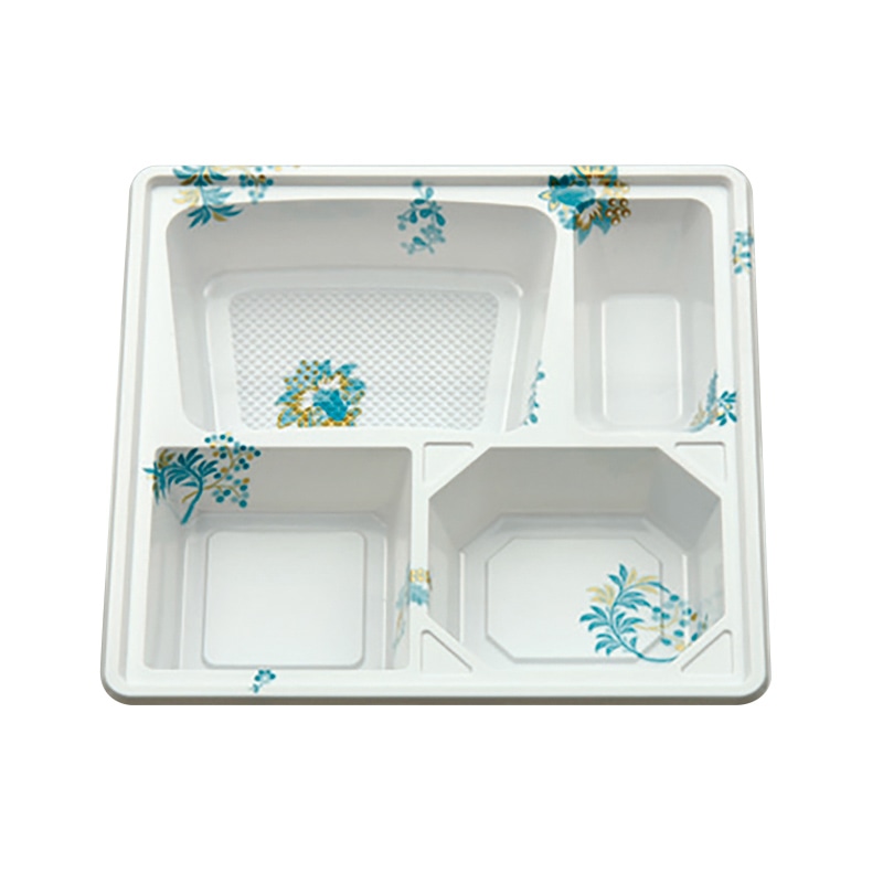 北原産業 紙ボックス二段弁当容器 70-70 樹倫 睦月/八重山セット JR-270 25セット/包(ご注文単位2包)【直送品】