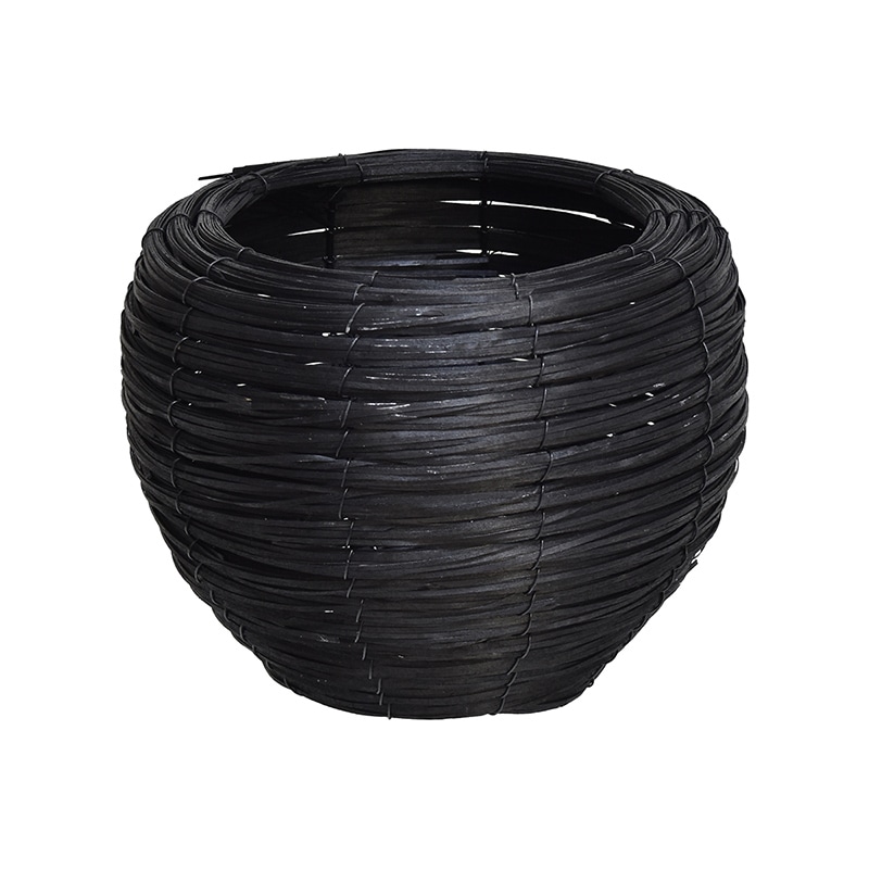 リード商事 バスケット 嵐山2 LB101 ブラック 1個(ご注文単位1個)【直送品】