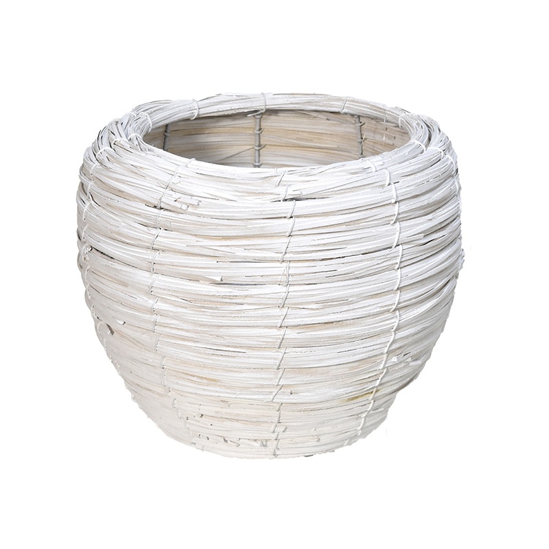 リード商事 バスケット 嵐山2 LB101 ホワイト 1個(ご注文単位1個)【直送品】