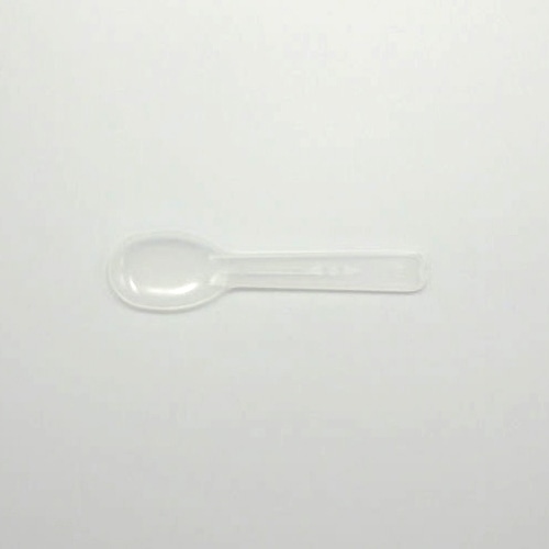 ホウケン産業 プラスチックスプーン　85mm バラ　半透明 1000本/袋（ご注文単位10袋）【直送品】