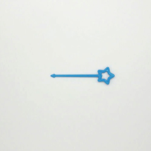 ホウケン産業 スターピックス　60mm バラ　青 100本/袋（ご注文単位200袋）【直送品】