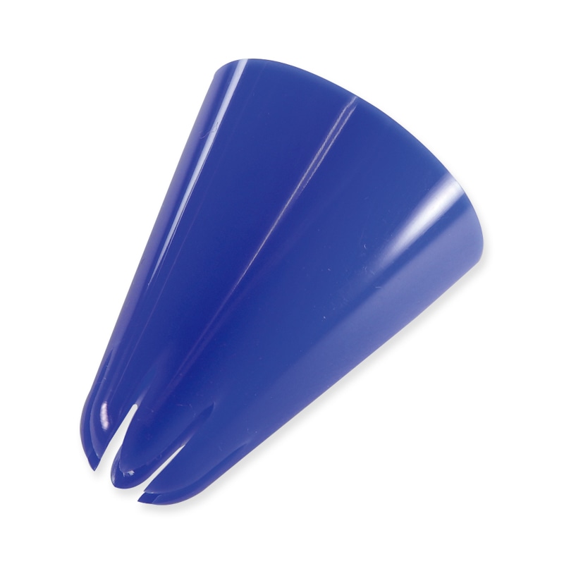 ホウケン産業 口金PE 直径25×30mm 青 20個/束