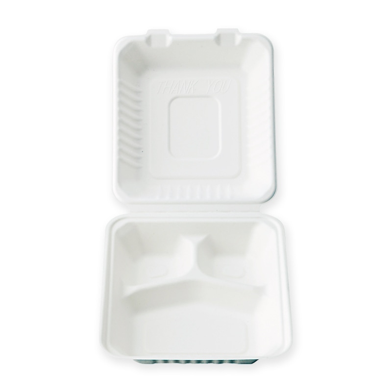 アヅミ産業 紙製弁当容器　ワンピース P-SH08-3  100枚/袋（ご注文単位2袋）【直送品】