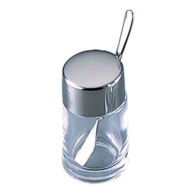 #800 辛子入れ ガラス製 1個(ご注文単位1個)【直送品】