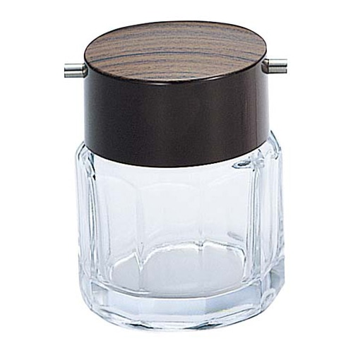 木目 正油入れ ガラス製 MO-1 1個(ご注文単位1個)【直送品】