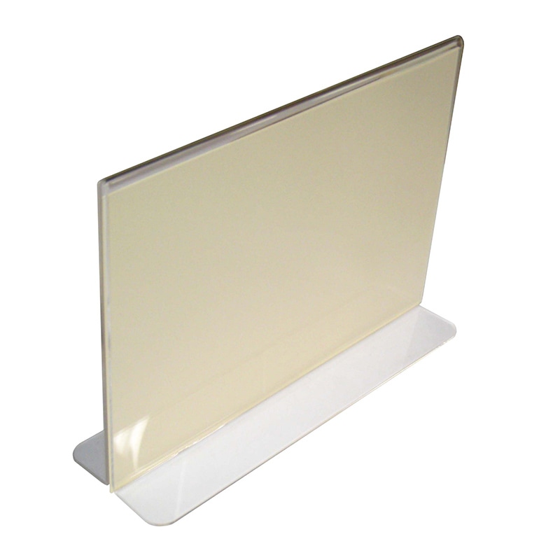 ケイエスコッピ印刷 メニュースタンド 透明タイプ ETS-1 大 1個(ご注文単位1個)【直送品】