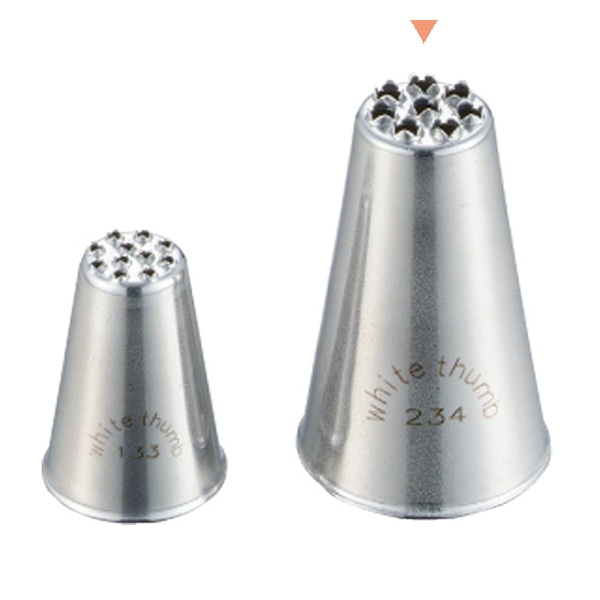 ホワイトサム　18-8　シームレス口金 モンブラン　234 294000440 1個（ご注文単位1個）【直送品】