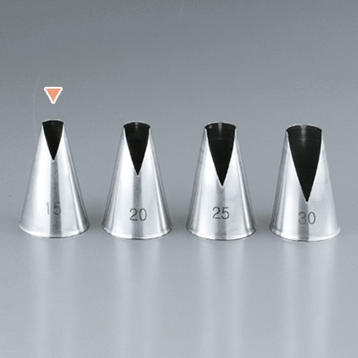 ホワイトサム　18-8　シームレス口金 サントノーレ　15 294000760 1個（ご注文単位1個）【直送品】