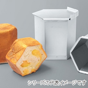 ホワイトサム　六角パン型 12cm 098003720 1個（ご注文単位1個）【直送品】