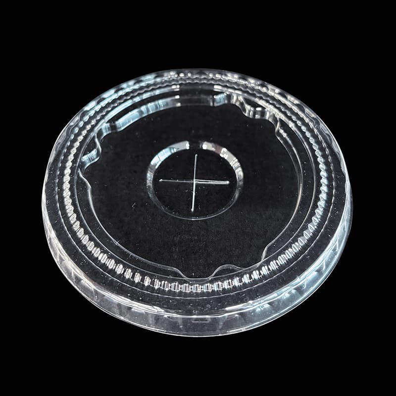 日本デキシー プラカップ 透明リッド 84mm口径用 GLDC24MG 100枚/袋（ご注文単位20袋）【直送品】