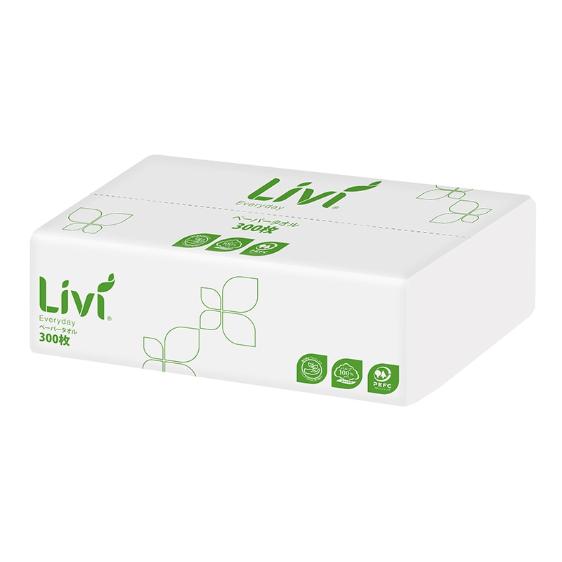 ユニバーサル・ペーパー リビィ エブリデイペーパータオル 中判 300枚/個