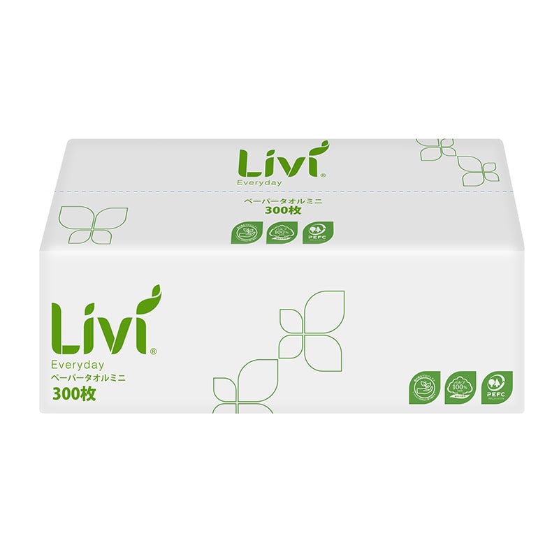 ユニバーサル・ペーパー リビィ エブリデイペーパータオル 小判 300枚/個