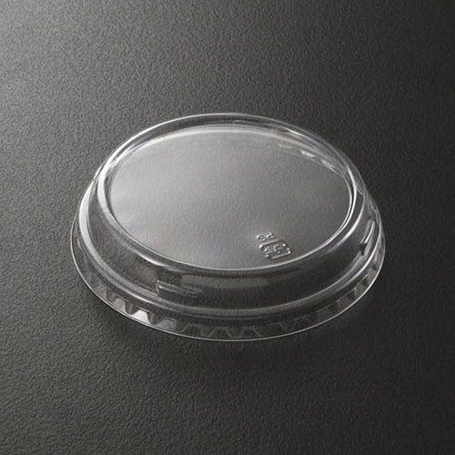 ケーピープラテック 惣菜容器 OGウェーブ フタ S 50枚/袋（ご注文単位64袋）【直送品】