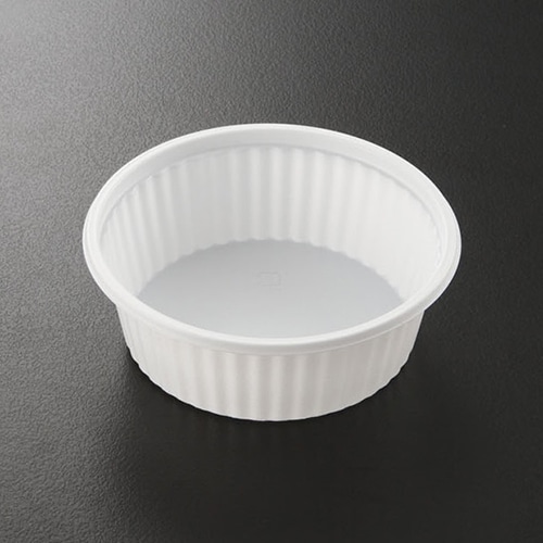 ケーピープラテック 惣菜容器 OGウェーブ 本体 L 50枚/袋（ご注文単位40袋）【直送品】