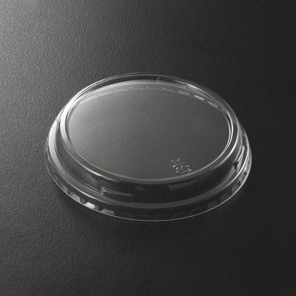 ケーピープラテック 惣菜容器 OGウェーブ フタ L 50枚/袋（ご注文単位40袋）【直送品】