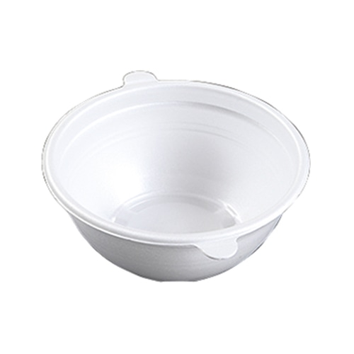 ケーピープラテック 内嵌合どんぶり 本体 L 白 50枚/袋(ご注文単位8袋)【直送品】