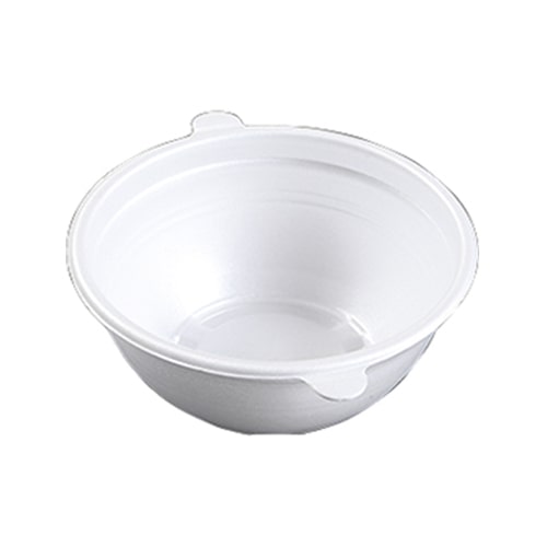 ケーピープラテック 丼容器 どんぶりL 本体 白 50枚/袋（ご注文単位8袋）【直送品】