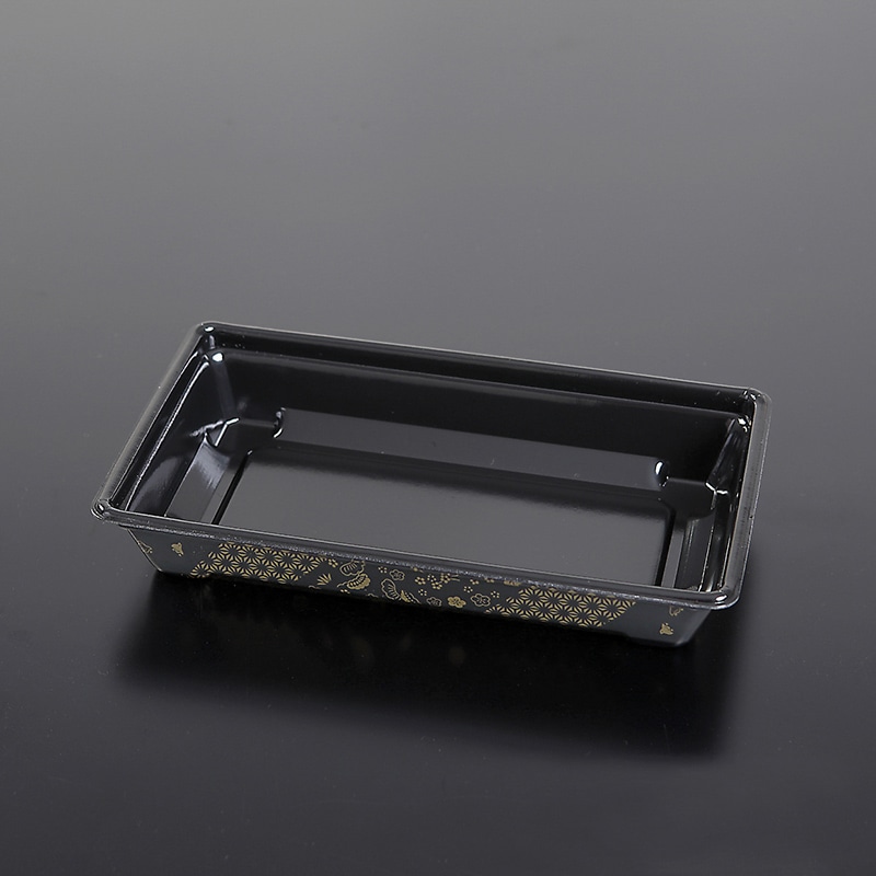 ケーピープラテック お重容器 本体 Kコンボ-11 麻の葉 50枚/袋(ご注文単位16袋)【直送品】