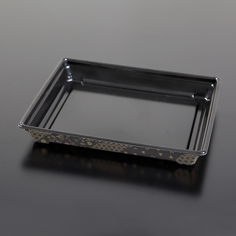 ケーピープラテック お重容器 本体 Kコンボ-31 麻の葉 50枚/袋(ご注文単位12袋)【直送品】