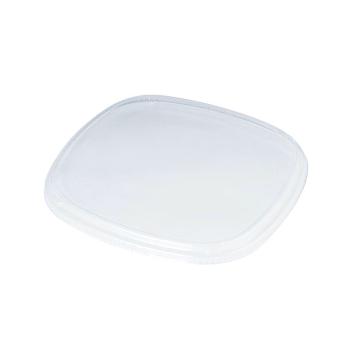 ケーピープラテック バガス寿司容器 KB角桶 フタ 3人前 10枚/袋（ご注文単位16袋）【直送品】