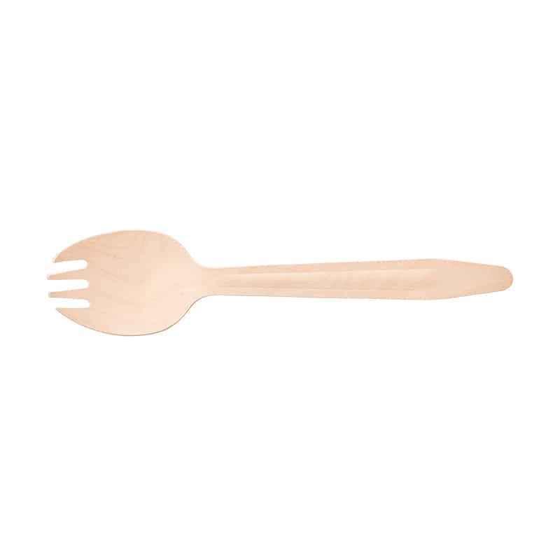 木製先割れスプーン