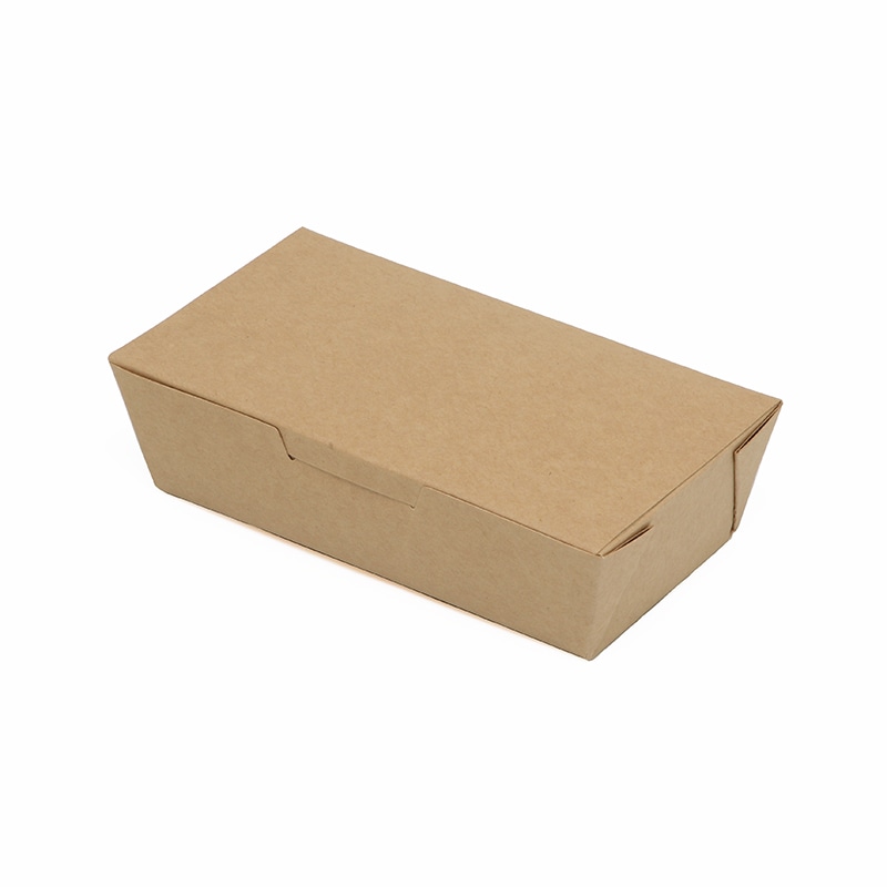 ケーピープラテック 食品容器 KMフードパック 中 窓無 クラフト 50枚/袋