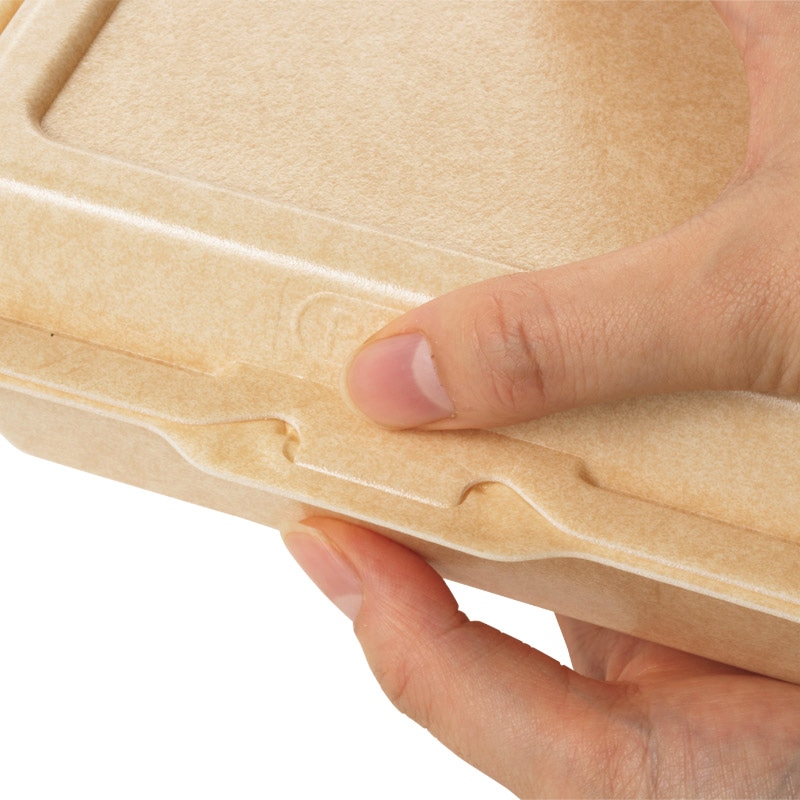 ケーピープラテック 発泡容器　K-ランチ  51-S　ナチュラル 50枚/袋（ご注文単位16袋）【直送品】