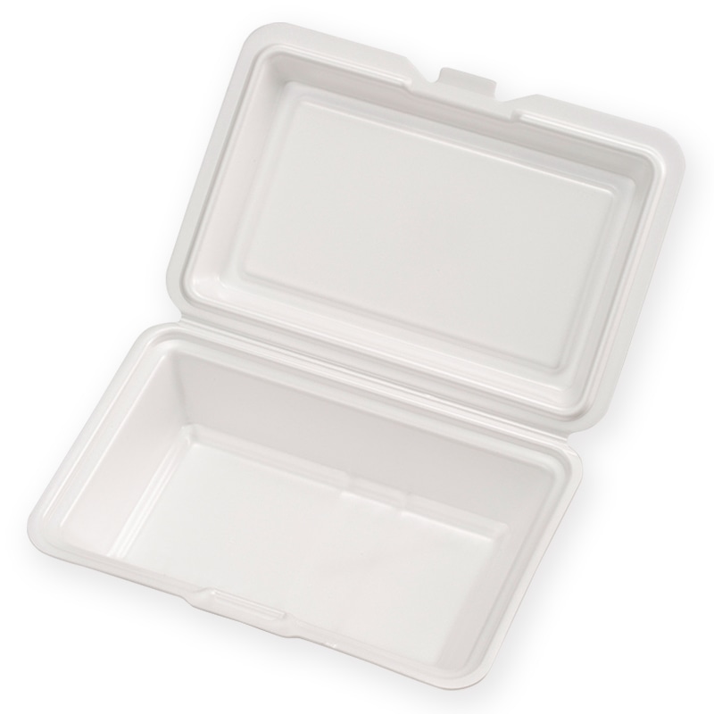 ケーピープラテック 発泡容器　K-ランチ  54-S　ムジ 25枚/袋（ご注文単位16袋）【直送品】