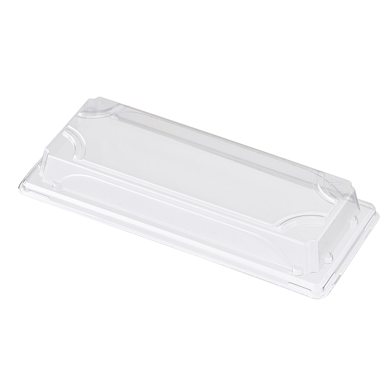 ケーピープラテック バガス寿司容器 フタ OP-0.6F 50枚/袋(ご注文単位16袋)【直送品】