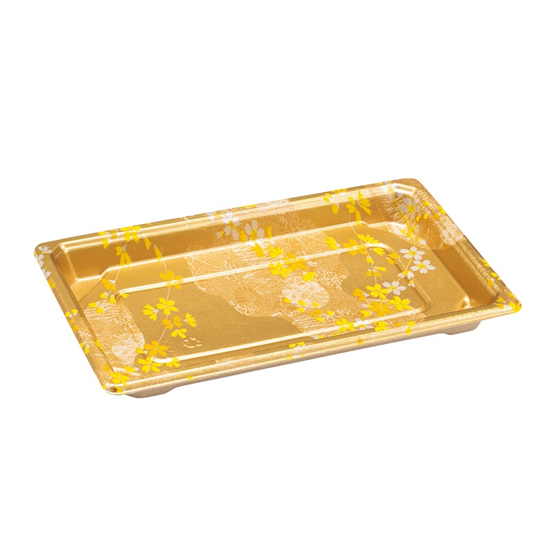 ケーピープラテック バガス寿司容器 本体 FET-1.5 ブラック 100枚/袋(ご注文単位8袋)【直送品】