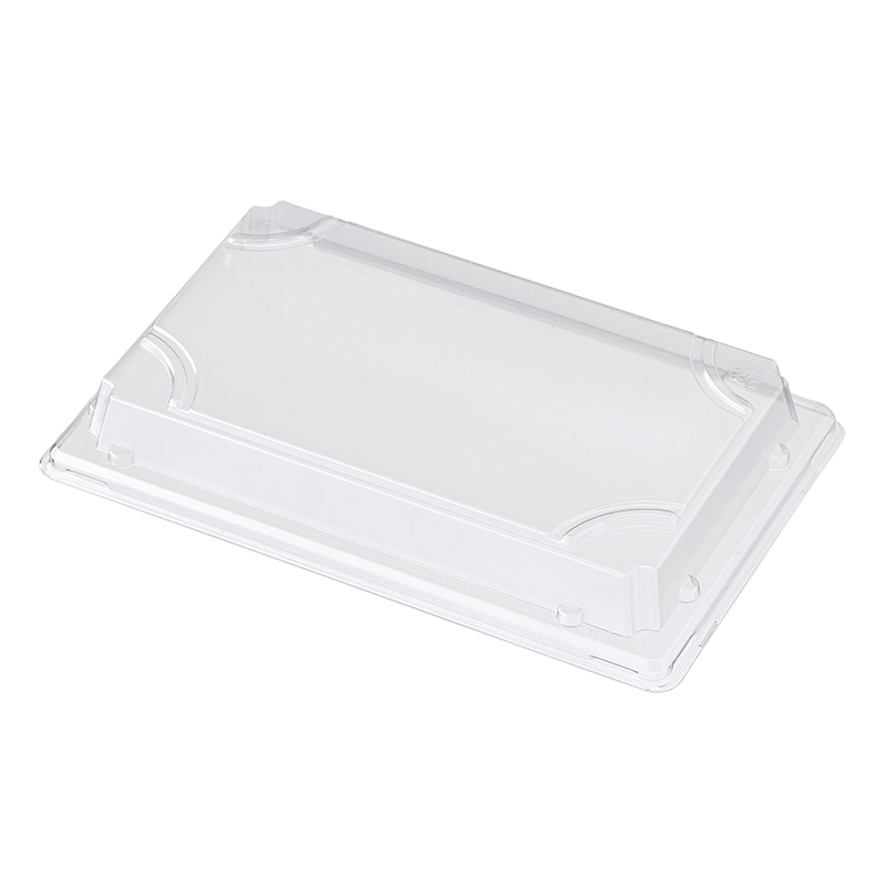 ケーピープラテック バガス寿司容器 フタ OP-1.5F 50枚/袋(ご注文単位16袋)【直送品】