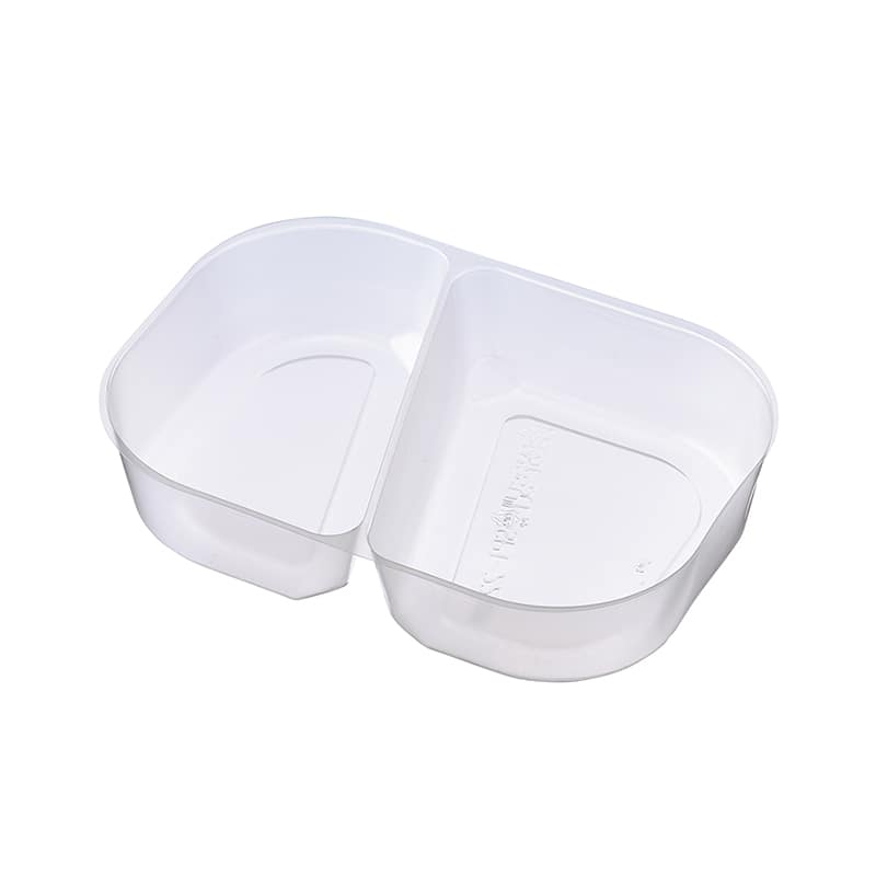 ケーピープラテック 紙カップ容器 KMスクエア 中皿 228M 50枚/袋（ご注文単位24袋）【直送品】