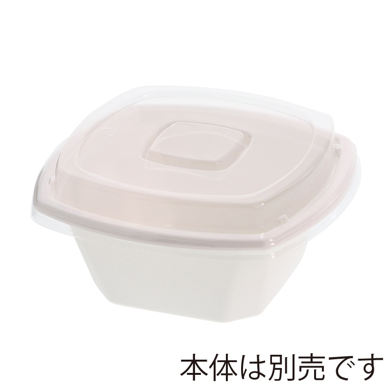 ケーピープラテック 丼容器 KMPランチ KMP-8 フタ 50枚/袋(ご注文単位24袋)【直送品】