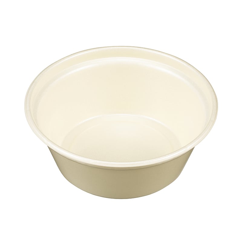 ケーピープラテック 丼容器 KNB-200 本体 アイボリー 50枚/袋（ご注文単位8袋）【直送品】